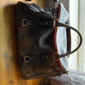 Dooney handbag, dark gray